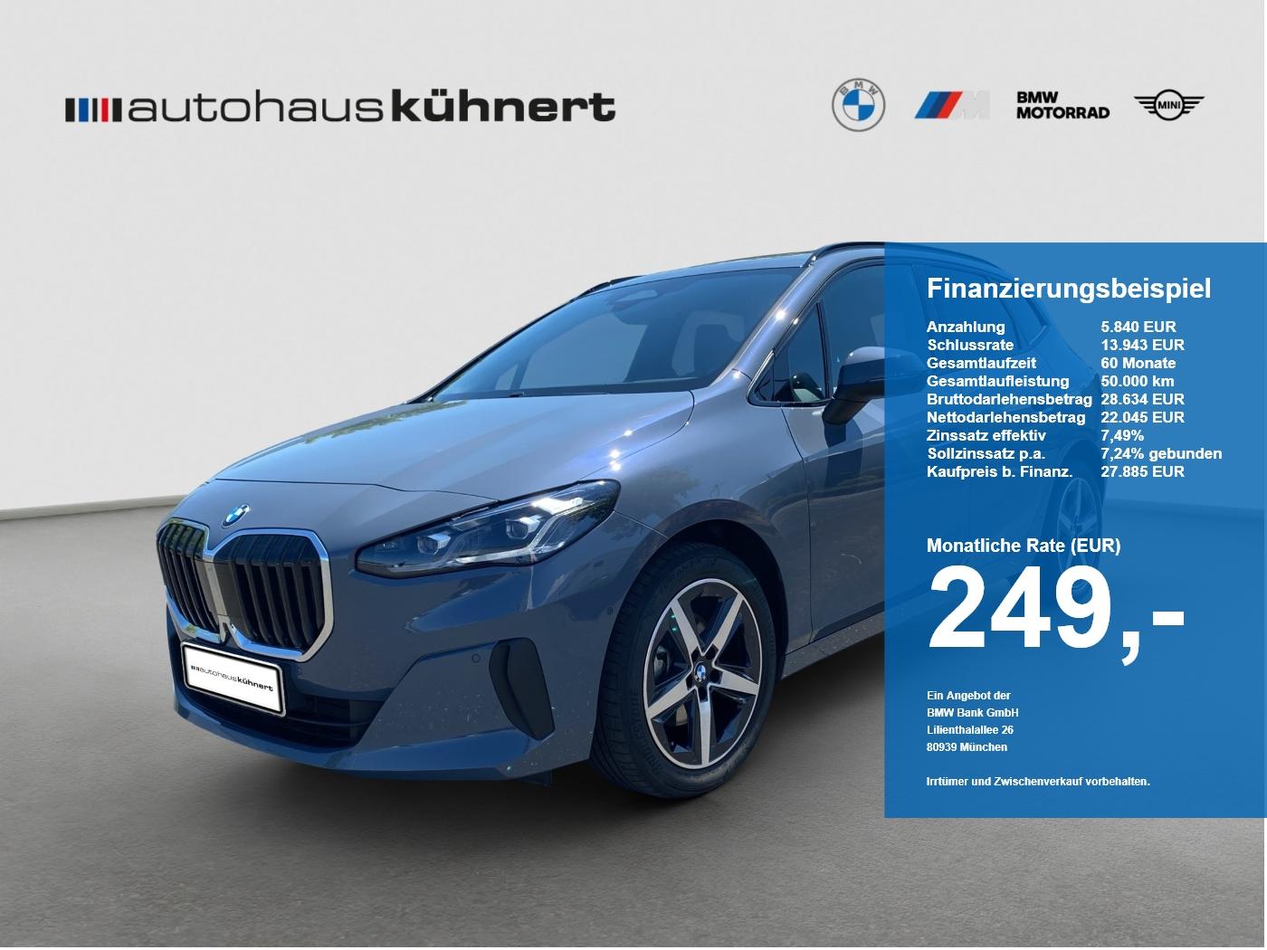 BMW 220i Active Tourer ACC Sportsitze SpurA 360° AHK