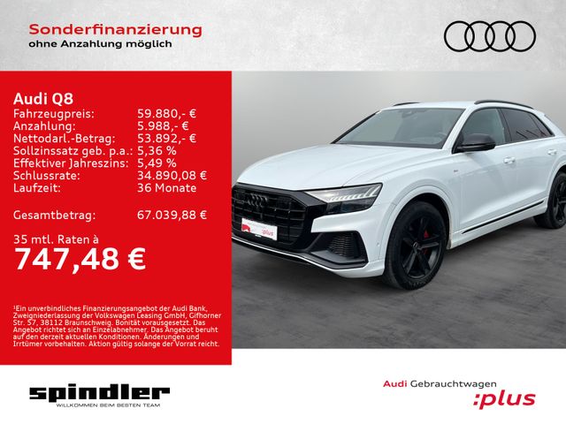 AUDI Q8 S-Line 55 TFSIe quattro / HD-Matrix, AHK, B&amp;O