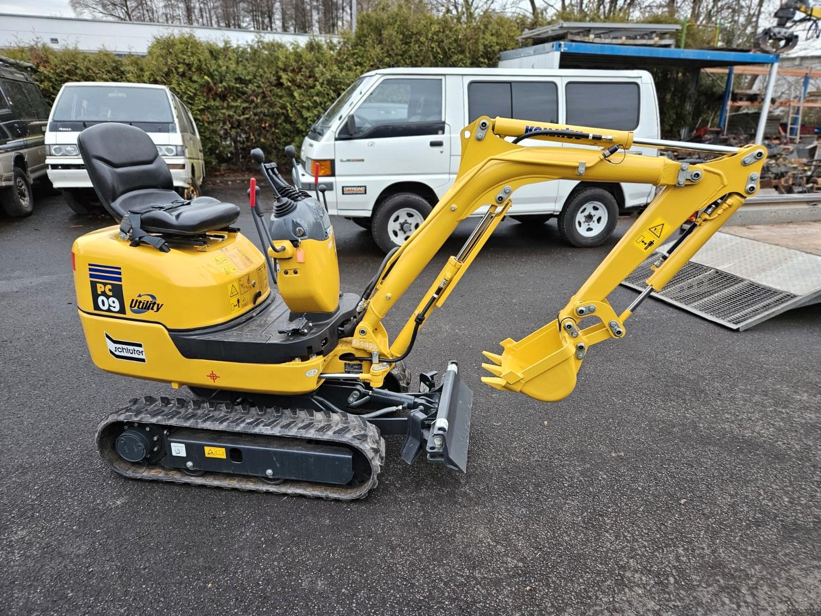 Komatsu PC09-1 Microbagger Minibagger MS01 1TL