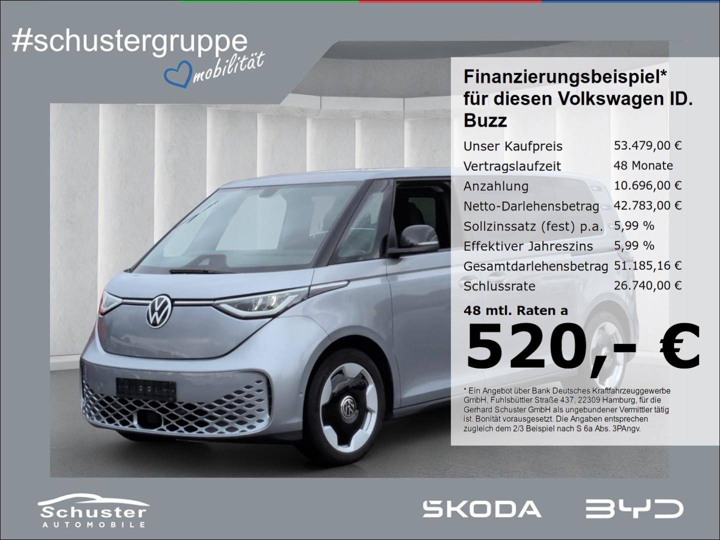 Volkswagen Id. Buzz Pro LR 6-Sitzer*ACC Navi R-Kam SHZ 20*