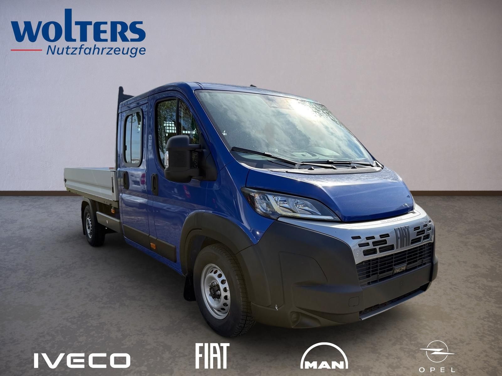 Fahrzeugabbildung Fiat Ducato Maxi L4 Doka Pritschenwagen 140 MT6