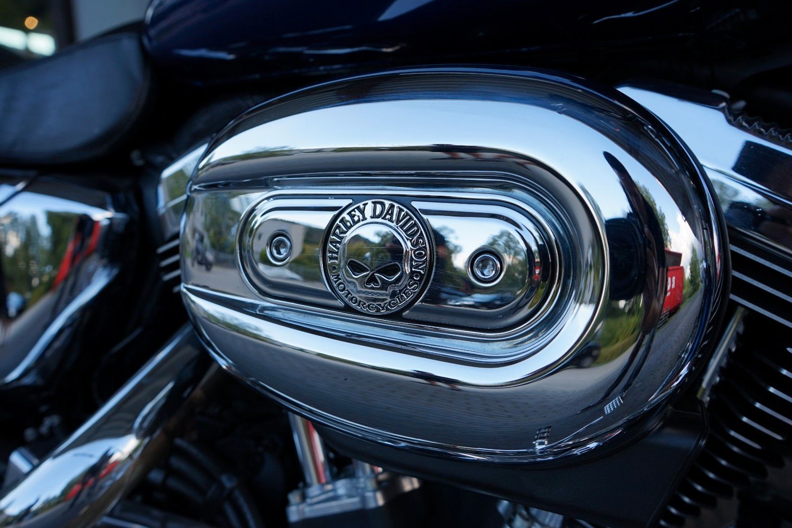 Fahrzeugabbildung Harley-Davidson Sportster XL 1200 Low mit Miller Auspuff