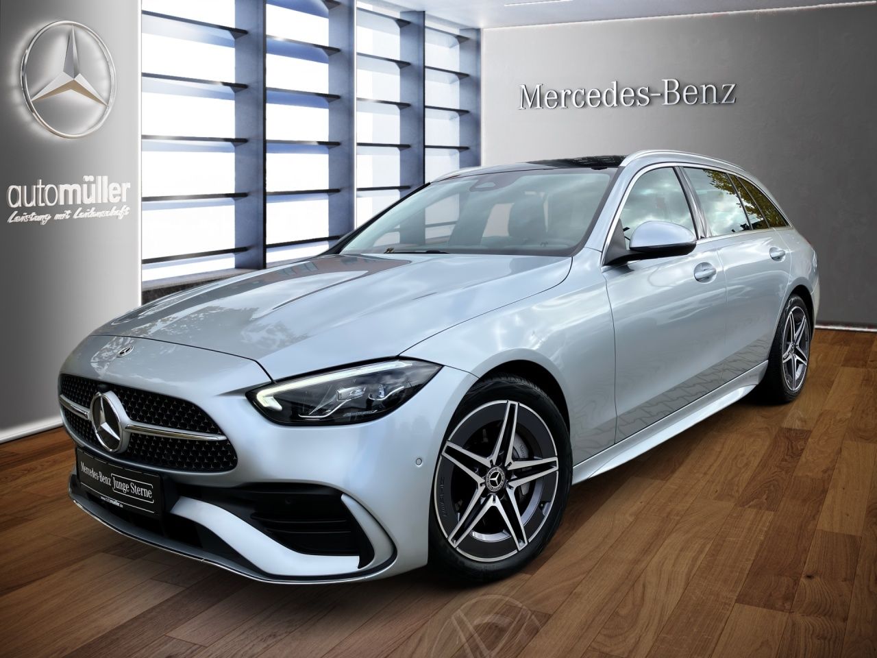 Fahrzeugabbildung Mercedes-Benz C 220 d T AMG Pano+Totw+LED+Ambi+Kamera+EasyPack
