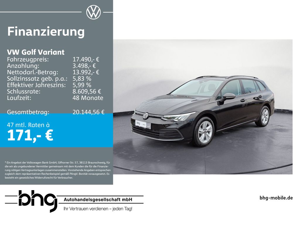 Golf Variant 2.0 TDI SCR LED Climatronic virtual