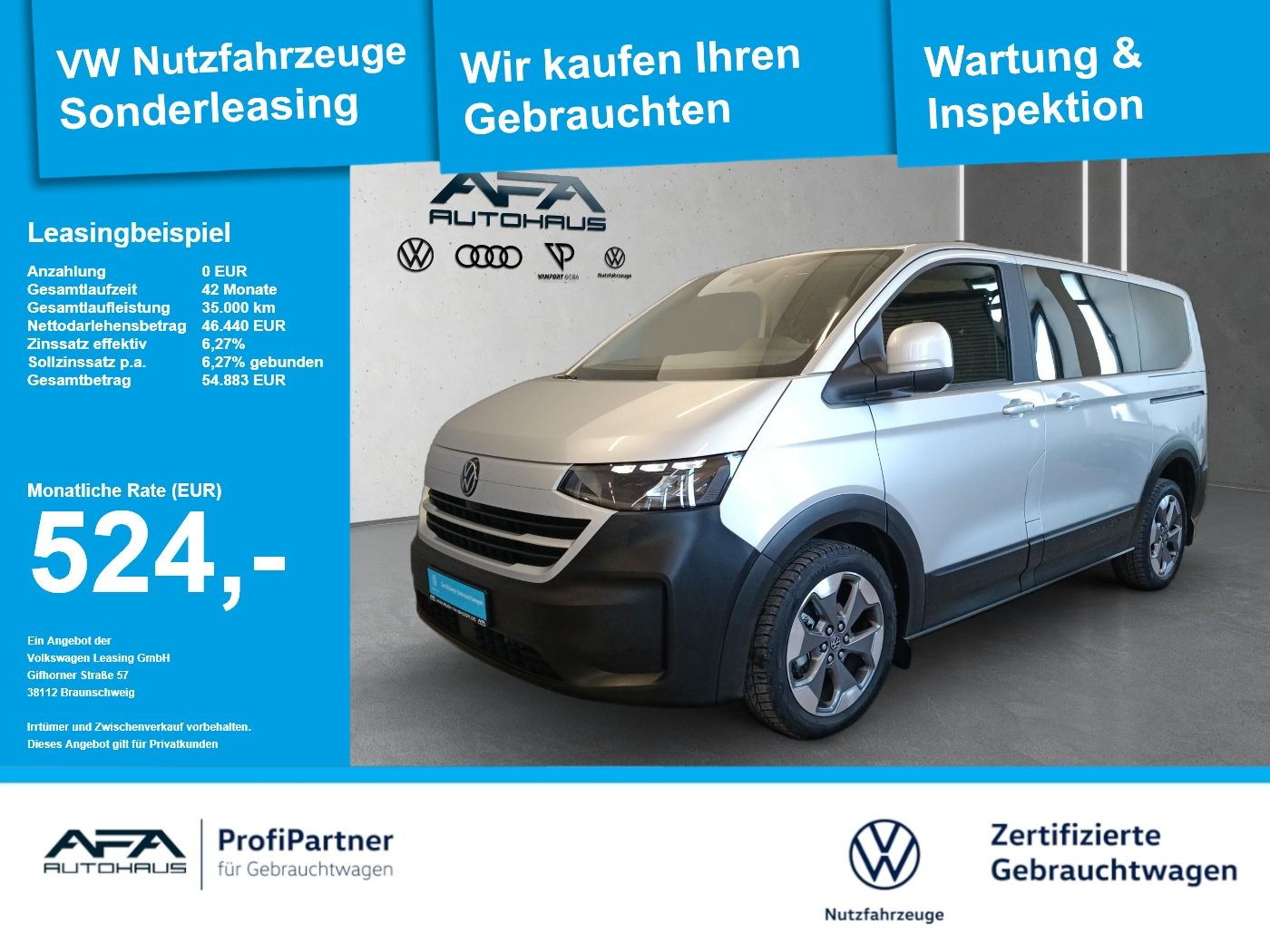 Volkswagen T7 Caravelle 2.0TDI PanAmericana DSG AHK*RFK*NAV