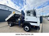 Mercedes-Benz 814/6 Meiller 3 Se Atlas 35.1 Kran TÜV 10/26 - Mercedes-Benz 814 k