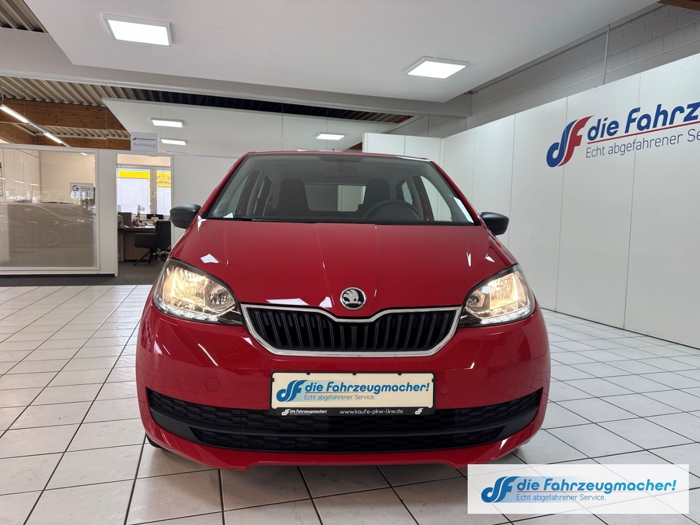 Fahrzeugabbildung SKODA Citigo Active Berganfahrass. GA Klima teilb.Rück