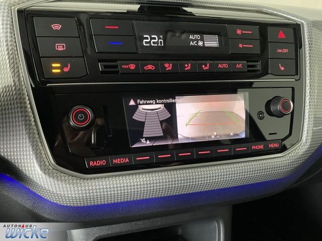 e-up! Style Plus KLIMA RÜCKFAHRKAMERA PDC