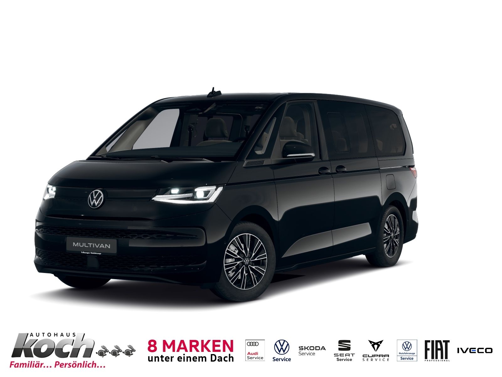 Volkswagen T7 Multivan LÜ 2,0 TDI DSG MATRIX EASY OPEN AHK