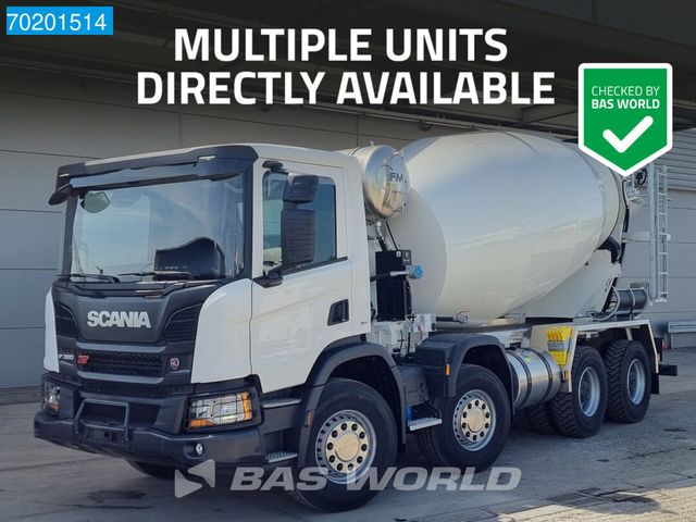 Scania P380 8X4 Brand NEW EURO 5 - 10m3 Mixer Steelsusp