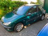 Peugeot 206 1.4  - Peugeot 206: Grün