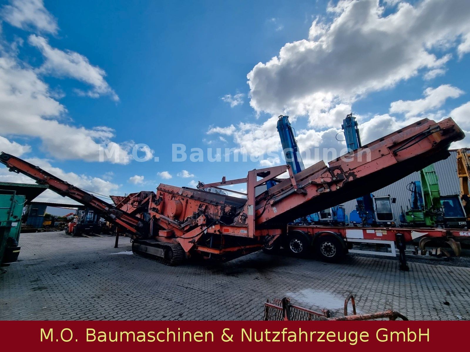 Fahrzeugabbildung Terex Finlay 883   /  Mobile Siebanlage /