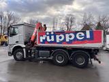 Mercedes-Benz Arocs 4 2643  6x4 Dreiseitenkipper mit Ladekran - Ladekran