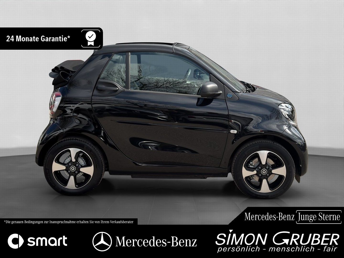 Fahrzeugabbildung Smart Smart ForTwo EQ Cabrio Exclusive LED 22KW Kamera