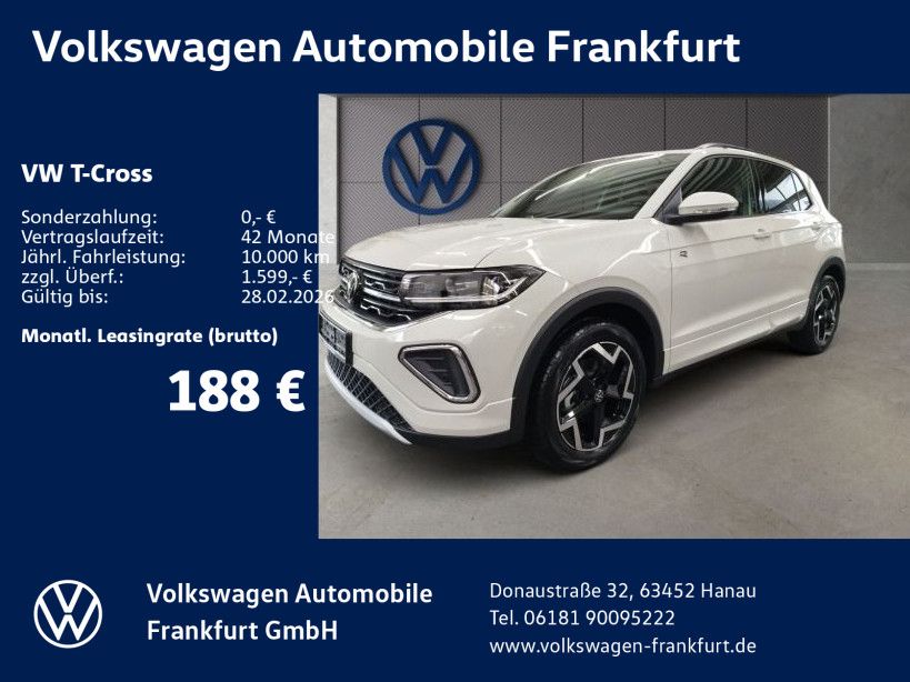 T-Cross R-Line 1.0 l TSI OPF 85 kW (116 PS) 6-Ga