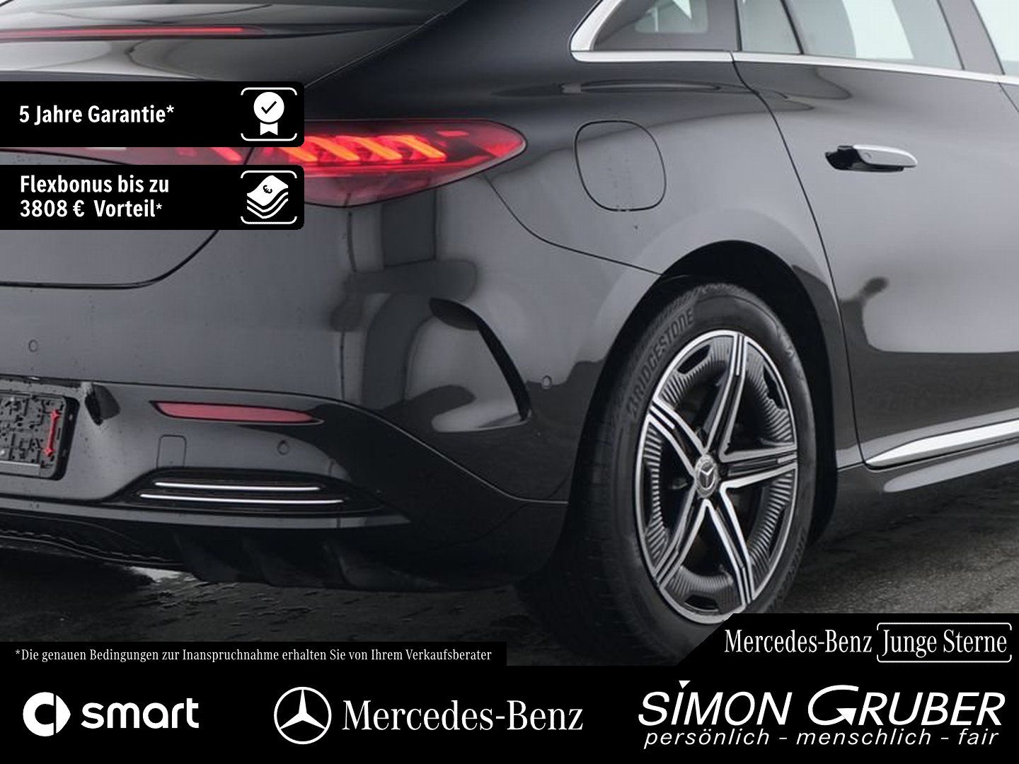 Fahrzeugabbildung Mercedes-Benz EQE 500 4M AMG Hyper Airmatic HUD Burm Mod 2025
