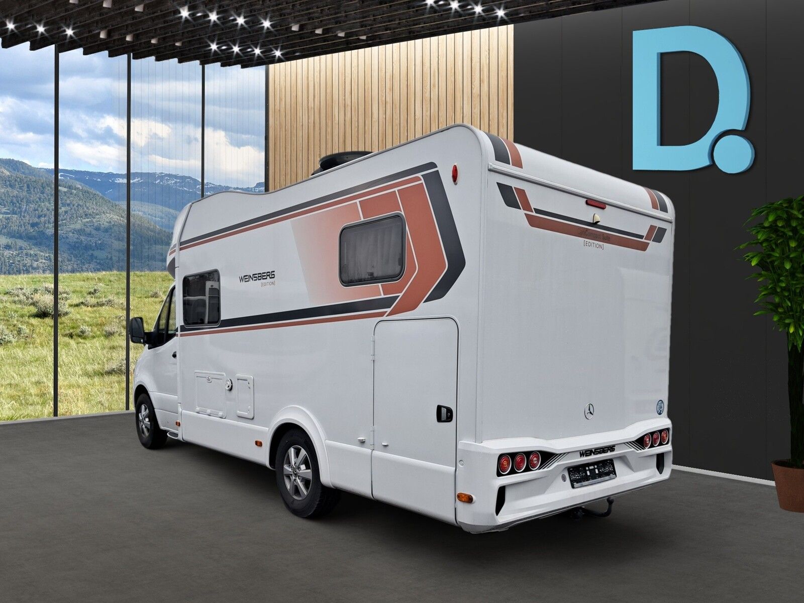 Fahrzeugabbildung Weinsberg CaraCompact Suite MB EDITION PEPPER 640 MEG AHK