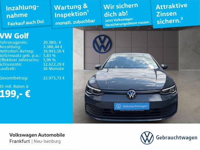 Volkswagen Golf VIII 1.5 eTSI DSG Life Navi Rückfahrkamera 