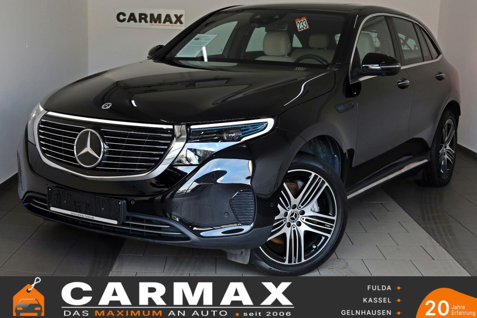 Fahrzeugabbildung Mercedes-Benz EQC 400 4M,Leder,HUD,360°Kam.,SD,ACC,Sitzlüftung