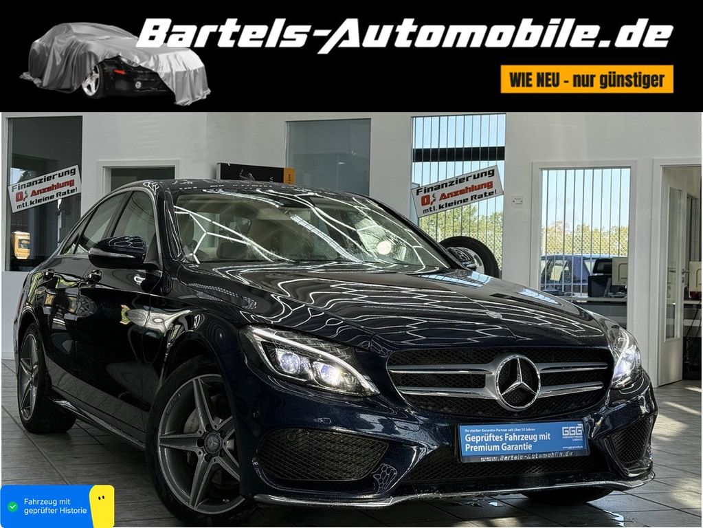 MERCEDES-BENZ C 200 CGI AMG Line, LED, Leder, Navi, Pano, 7G