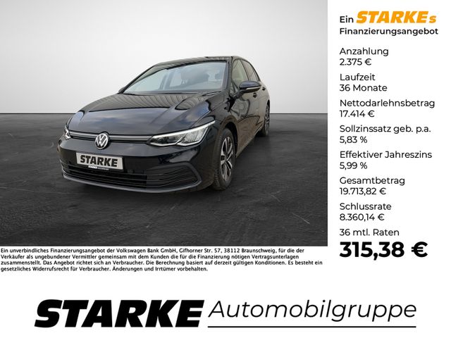 Volkswagen Golf 8 2.0 TDI United  Navi LED PDC LM Tempo Kli