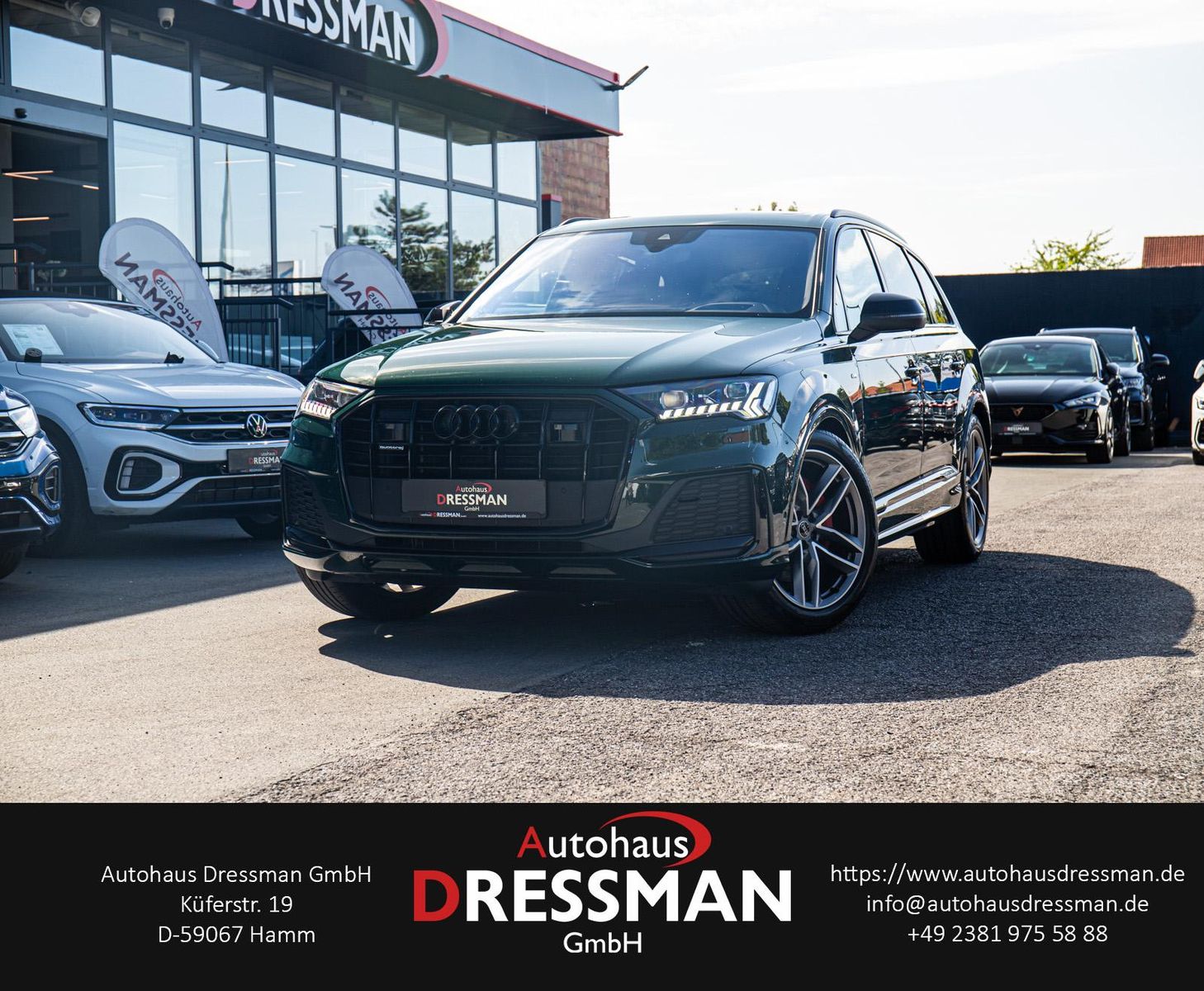 Audi Q7 50TDI S-Line Comp MATRIX B&O PANO 360 7-SITZE