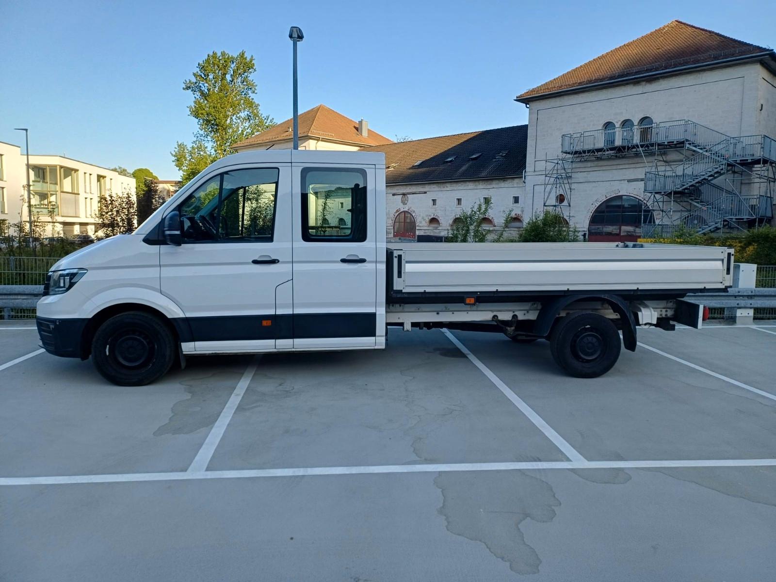 Volkswagen Crafter Pritsche35 DOKA lang*StandHZG*Klima*AHK*