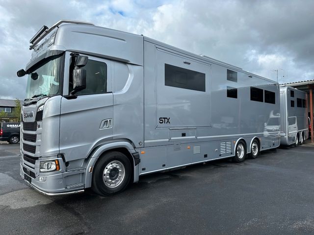 Scania S770 5-horses + big trailer, 4 horse +++