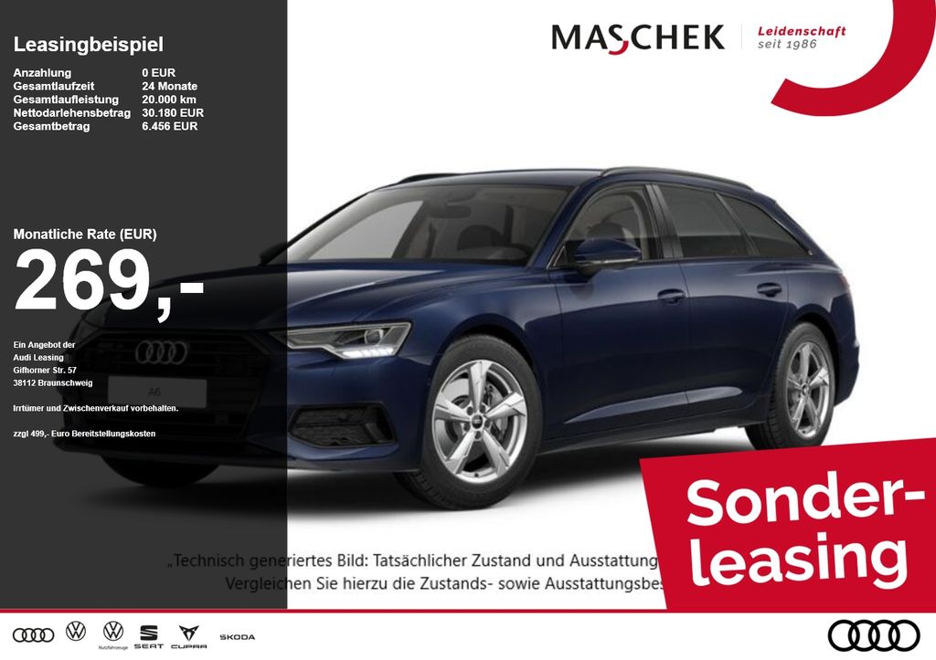 Audi A6 Avant Sport 45 TFSI LED ACC Memory Navi RearV