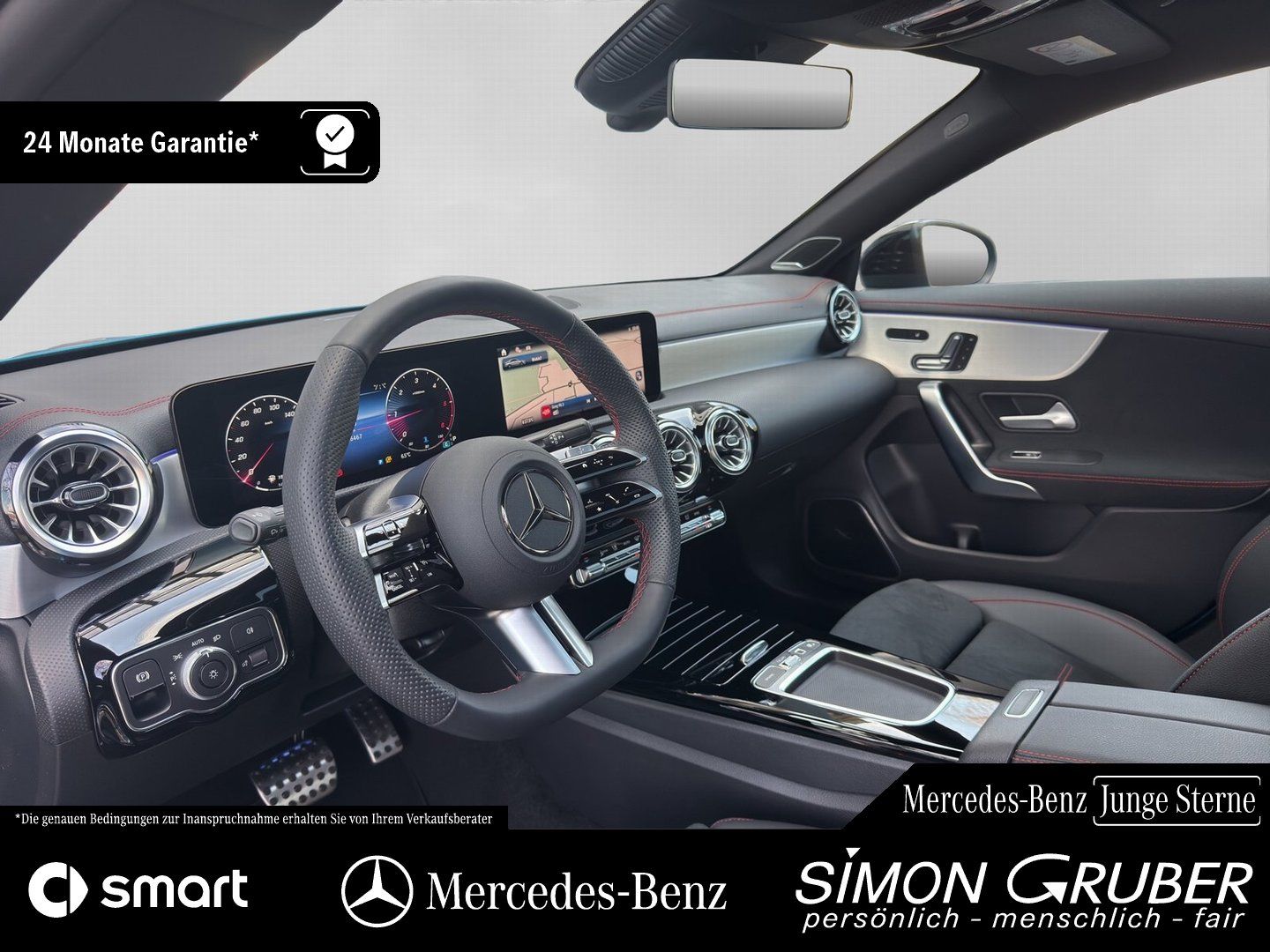 Fahrzeugabbildung Mercedes-Benz CLA 220 d AMG Night Pano Burm MBeam KeyGo 19Zoll