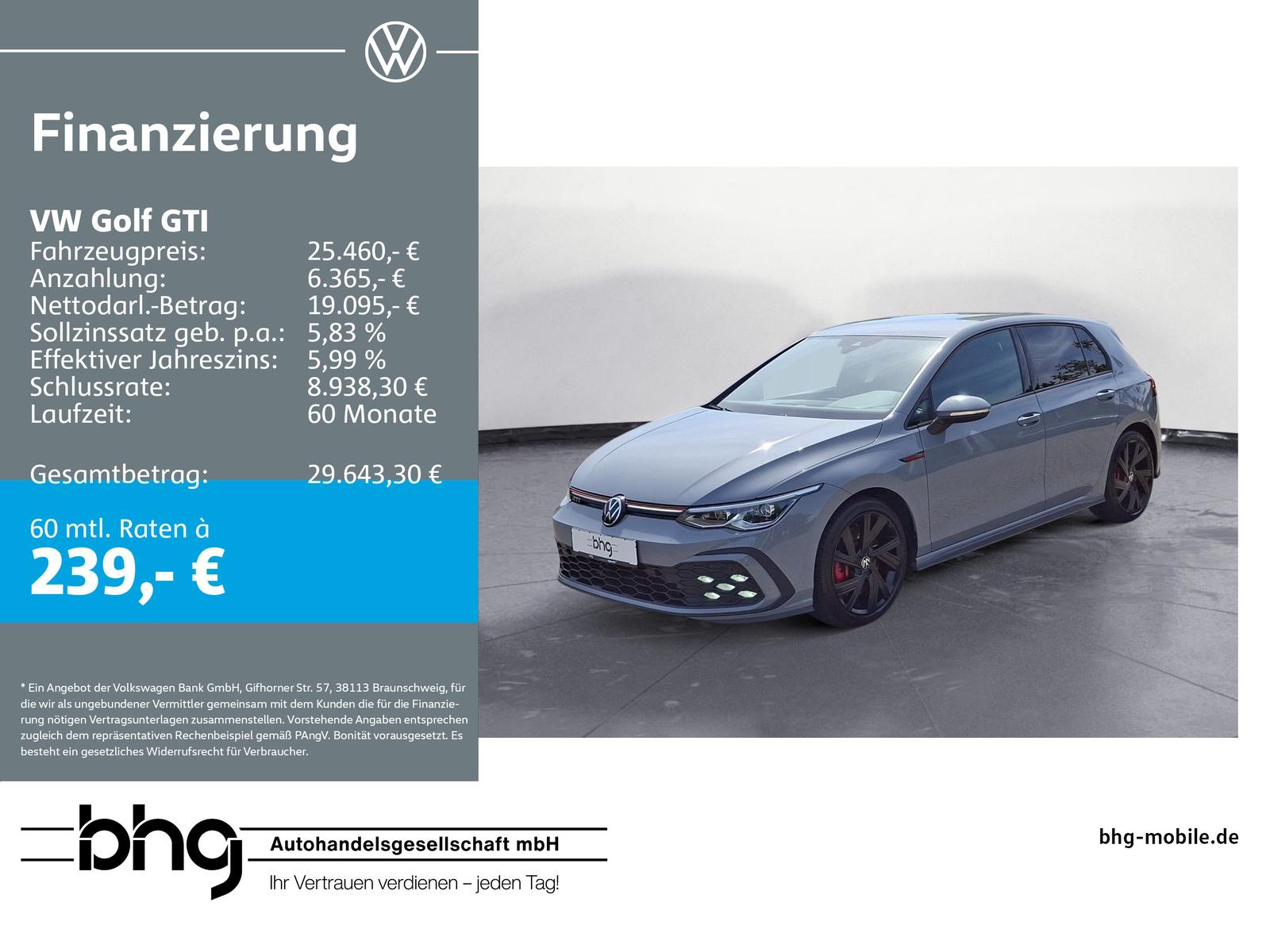 Volkswagen Golf GTI 2.0 TSI