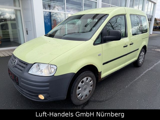 Volkswagen Caddy Life 2,0 Ltr. - 51 kW SDI 5 Sitzer 1.Hand