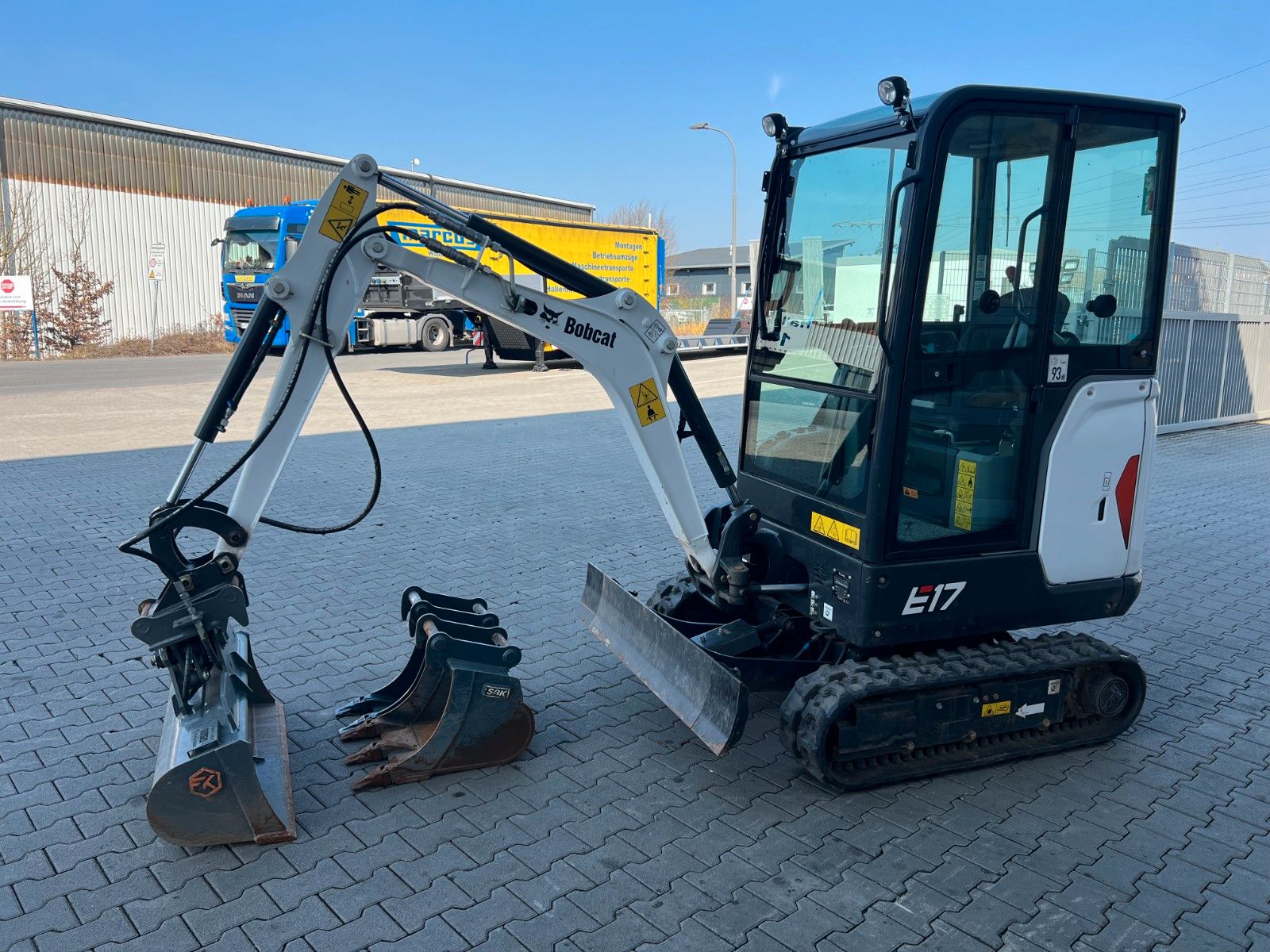 Fahrzeugabbildung Bobcat E17 / MS01 / nur 57h! / 2023 / Löffelpaket