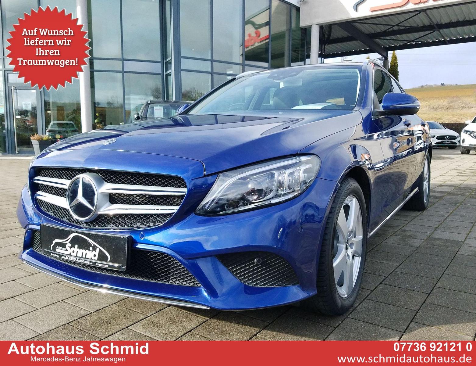 Mercedes-Benz C 180 T, Avantg., 8 fach Bereifung, AHK, Navi...