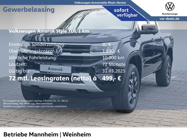 Volkswagen Amarok Style DC 4Motion Automatik