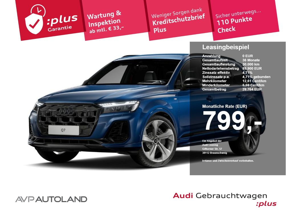 Audi Q7 TFSI e quattro tiptr. S line HD-MATRIX | AHK