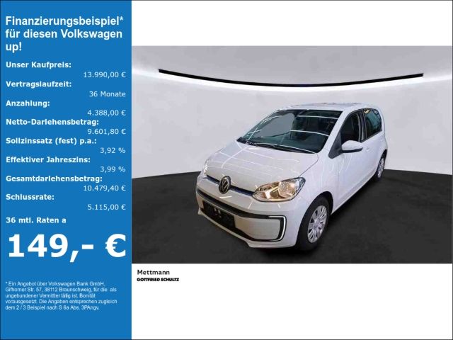 Volkswagen up! e-WSS-beheizbar KLIMA SHZ DAB ZV