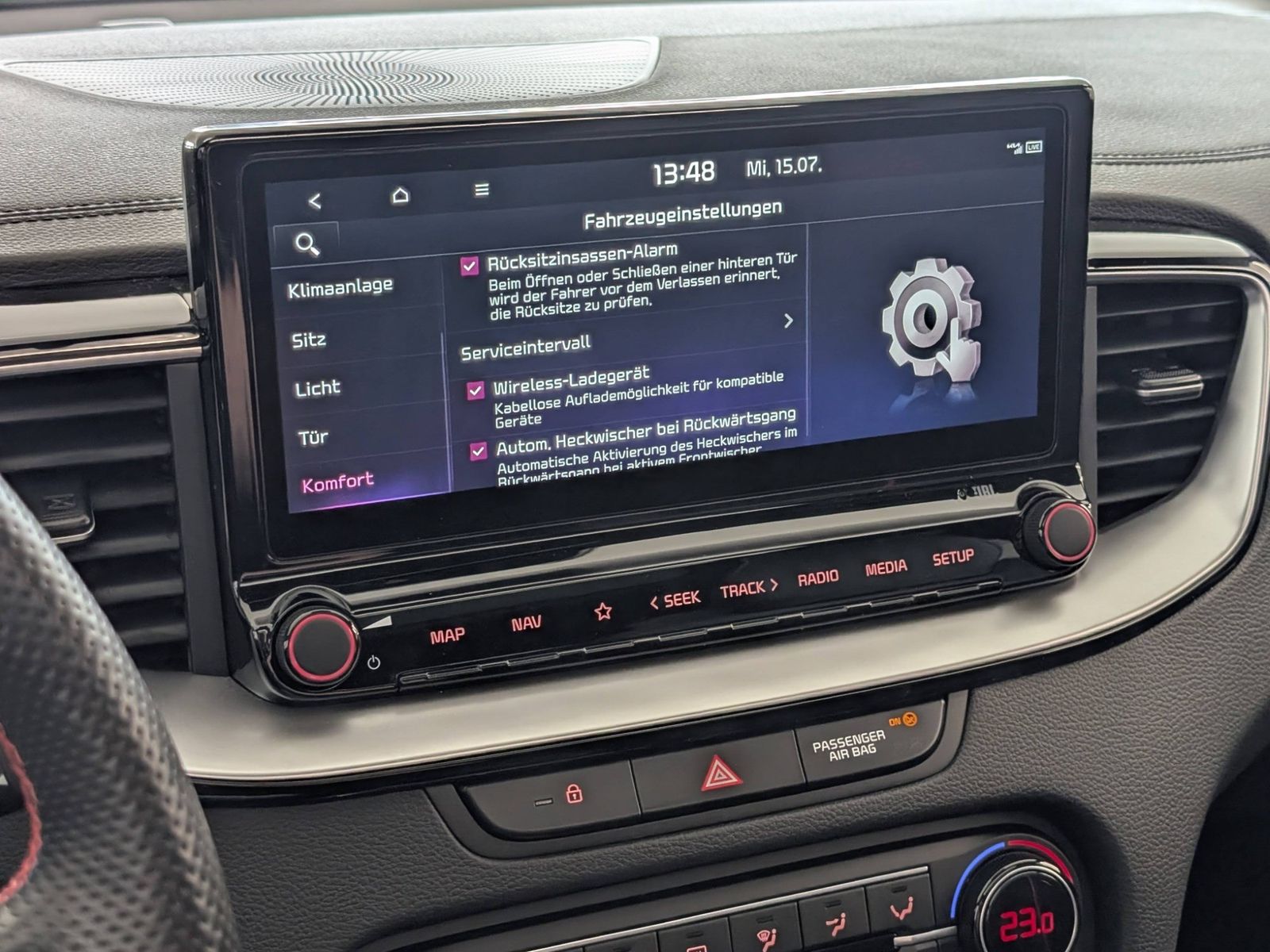 KIA pro_cee'd ProCeed 1.6 T-GDI GT DCT Glasdach Komfort – Bild 31