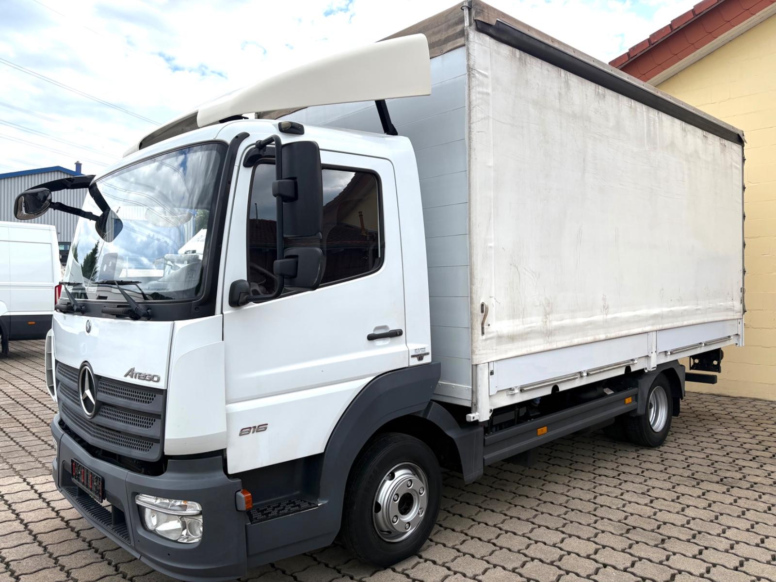 Mercedes-Benz Atego 816 Schiebeplane AHK NL 3,15to. 5,20 mtr.