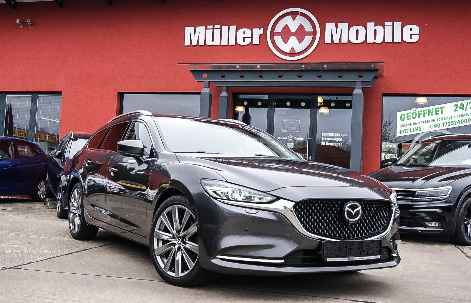 Fahrzeugabbildung Mazda 6 Kombi 22 SKYACTIV-D 184 Sports-Line LEDER BOSE