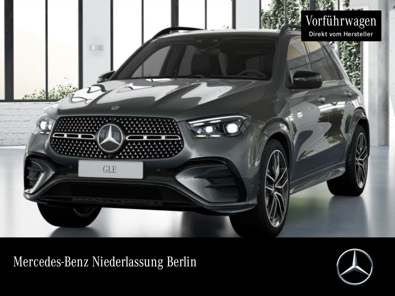 MERCEDES-BENZ GLE 350 de 4M AMG+NIGHT+PANO+360+AHK+MULTIBEAM