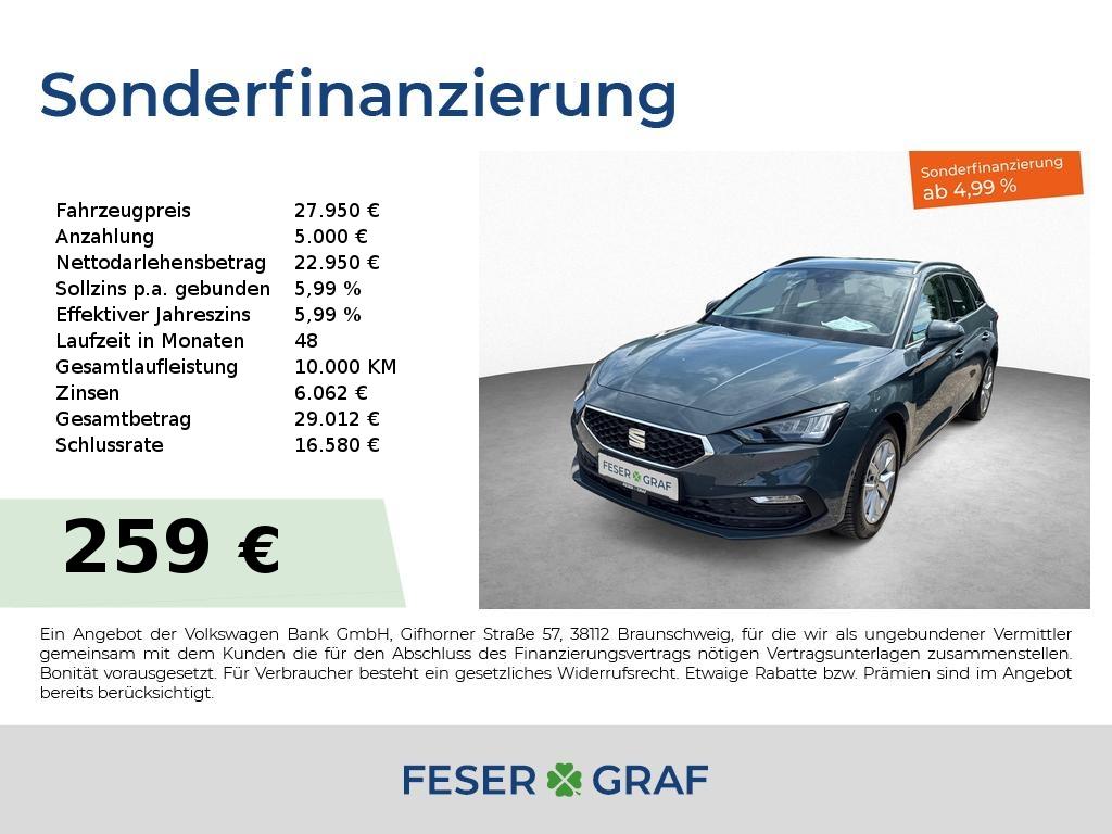 Seat Leon Sportstourer 1.5 eTSI DSG GJR RFK SHZ PARKL