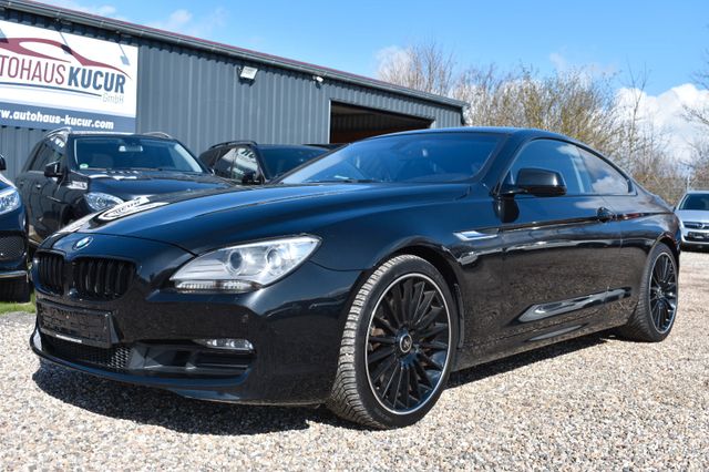 BMW 640 i Coupe Schwarz Schwarz