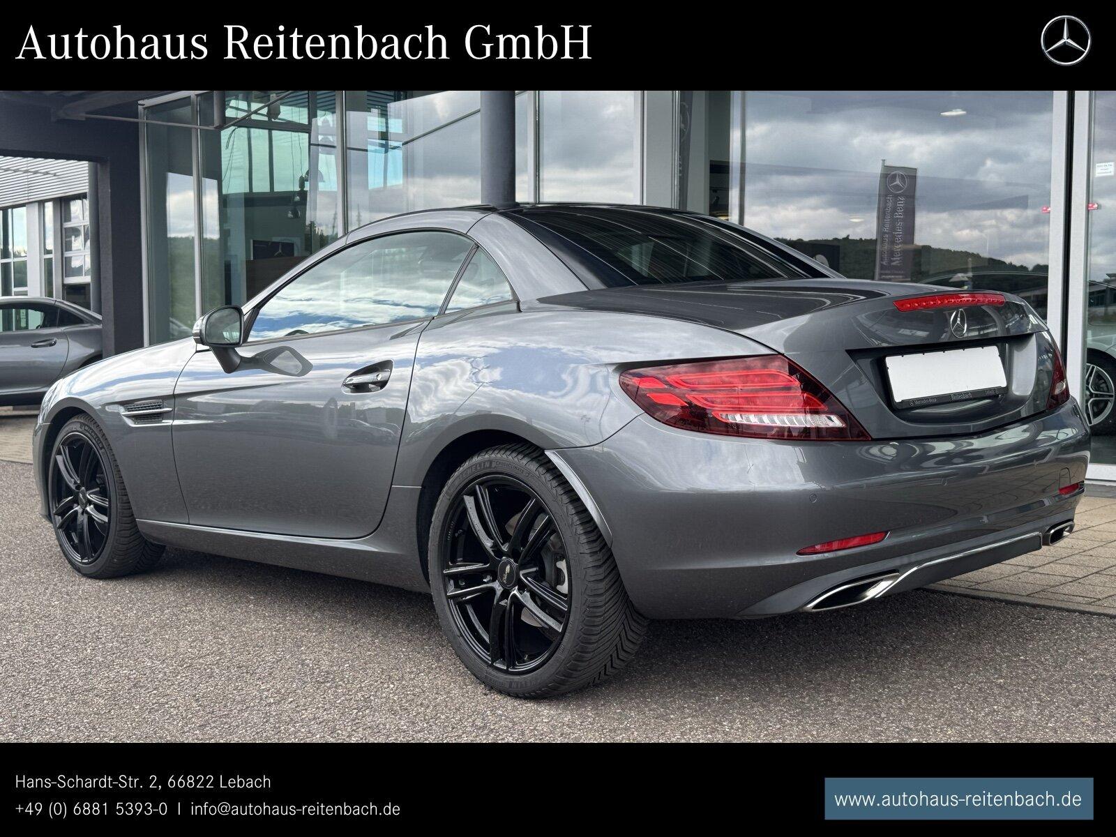 Mercedes-Benz SLC200 PANO+9G-AUTO+LEDER AIRSCARF+SITZHZG+TOTWI