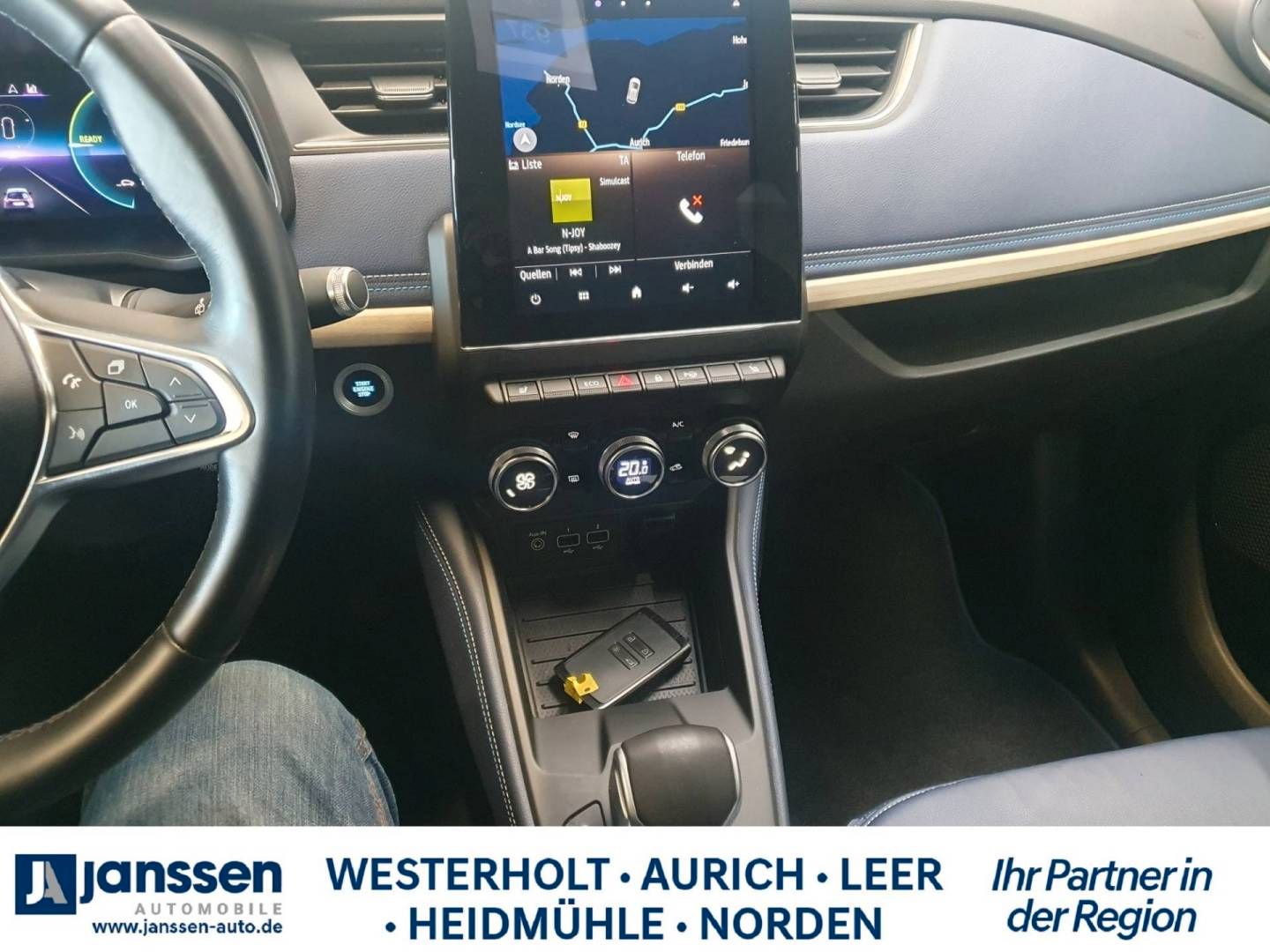 Fahrzeugabbildung Renault ZOE SONDERMODELL RIVIERA R135 Z.E. 50 mit Batter