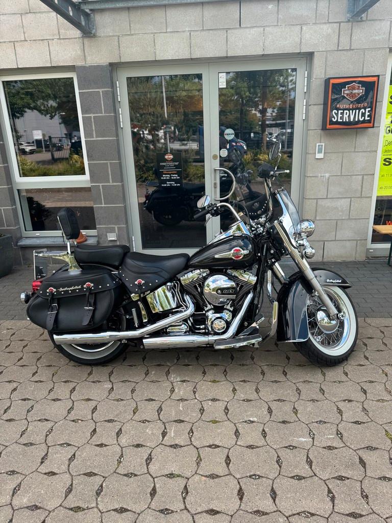 Harley-Davidson FLSTC Softail Heritage Classic Penzl Auspuff ele