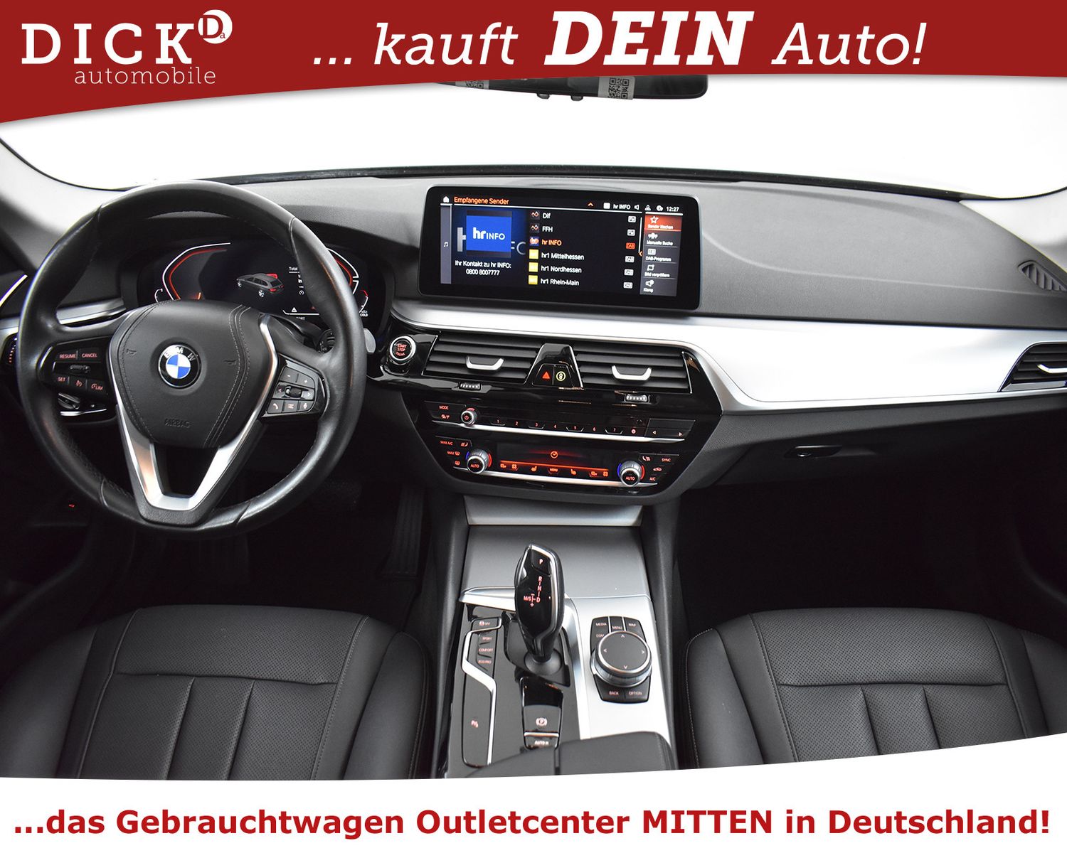 BMW 520d T Aut VIRTU+LEDER+PROF+LED+SHZ+KAMER+AHK+MF - Image 11