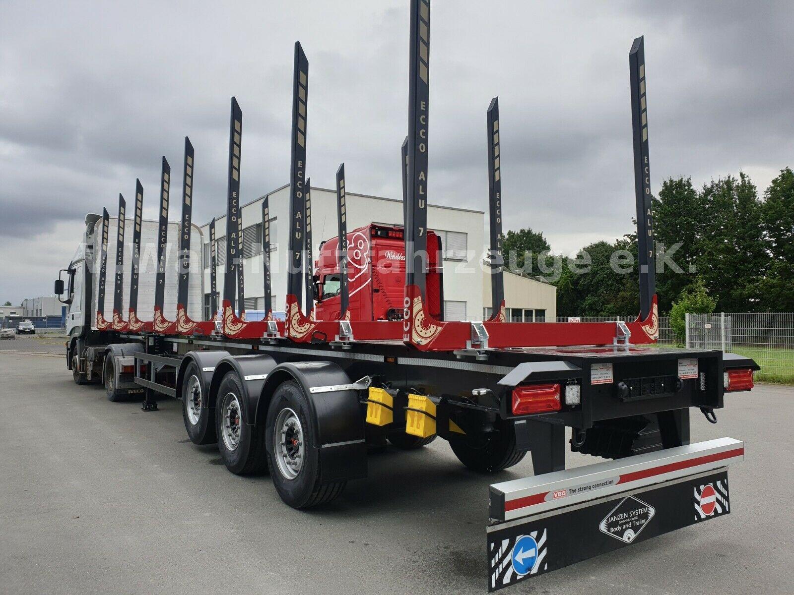 Andere JANZEN,3-Achs Schemel-Auflieger/Leergewicht 4200