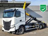 Iveco X-Way 580 6X2 Palfinger PHT20SLD5 Hooklift Lift+ - Glastransporter