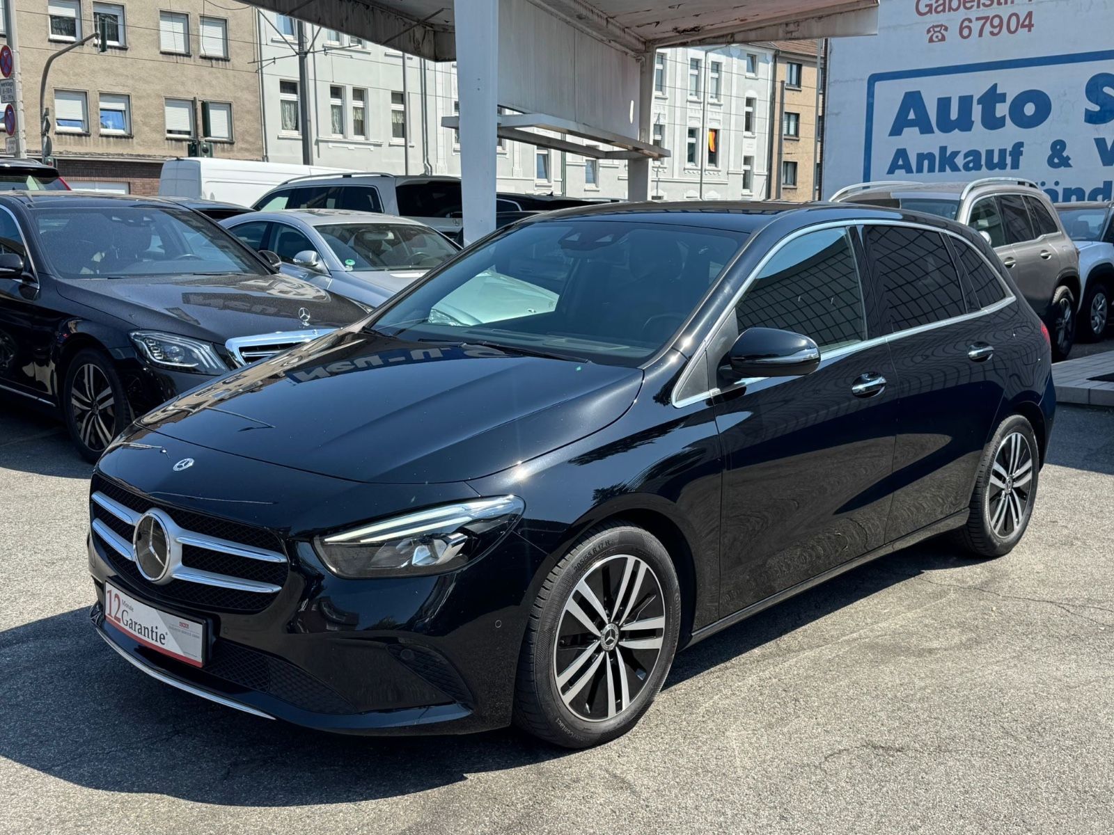 MERCEDES-BENZ B220d VOLL LEDER AUTOMATIK,NAVI,R-KAMERA,AHK,TOP